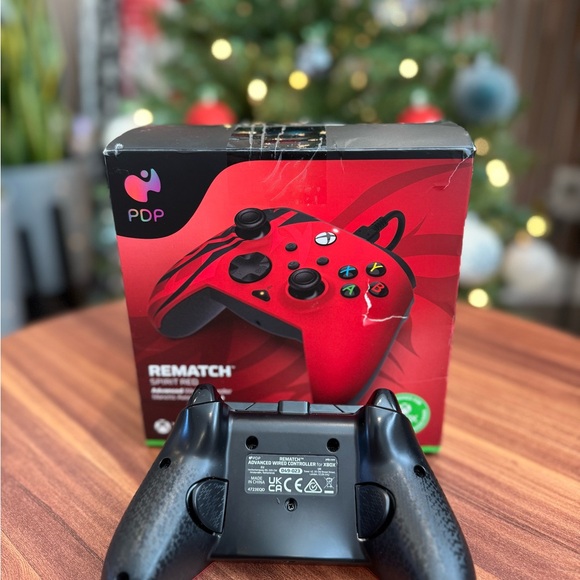 PDP Spirit Red Rematch Advanced Wired Controller Xbox - Picture 2 of 3